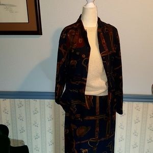 PENDLETON Equestrian Shirt and Skirt Size 10